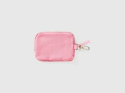 Pink keychain and coin purse