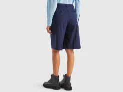 Pinstriped bermudas