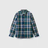 Plaid shirt in 100% cotton