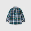 Plaid shirt in 100% cotton