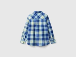Plaid shirt in 100% cotton