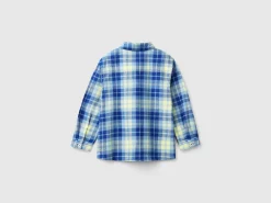 Plaid shirt in 100% cotton