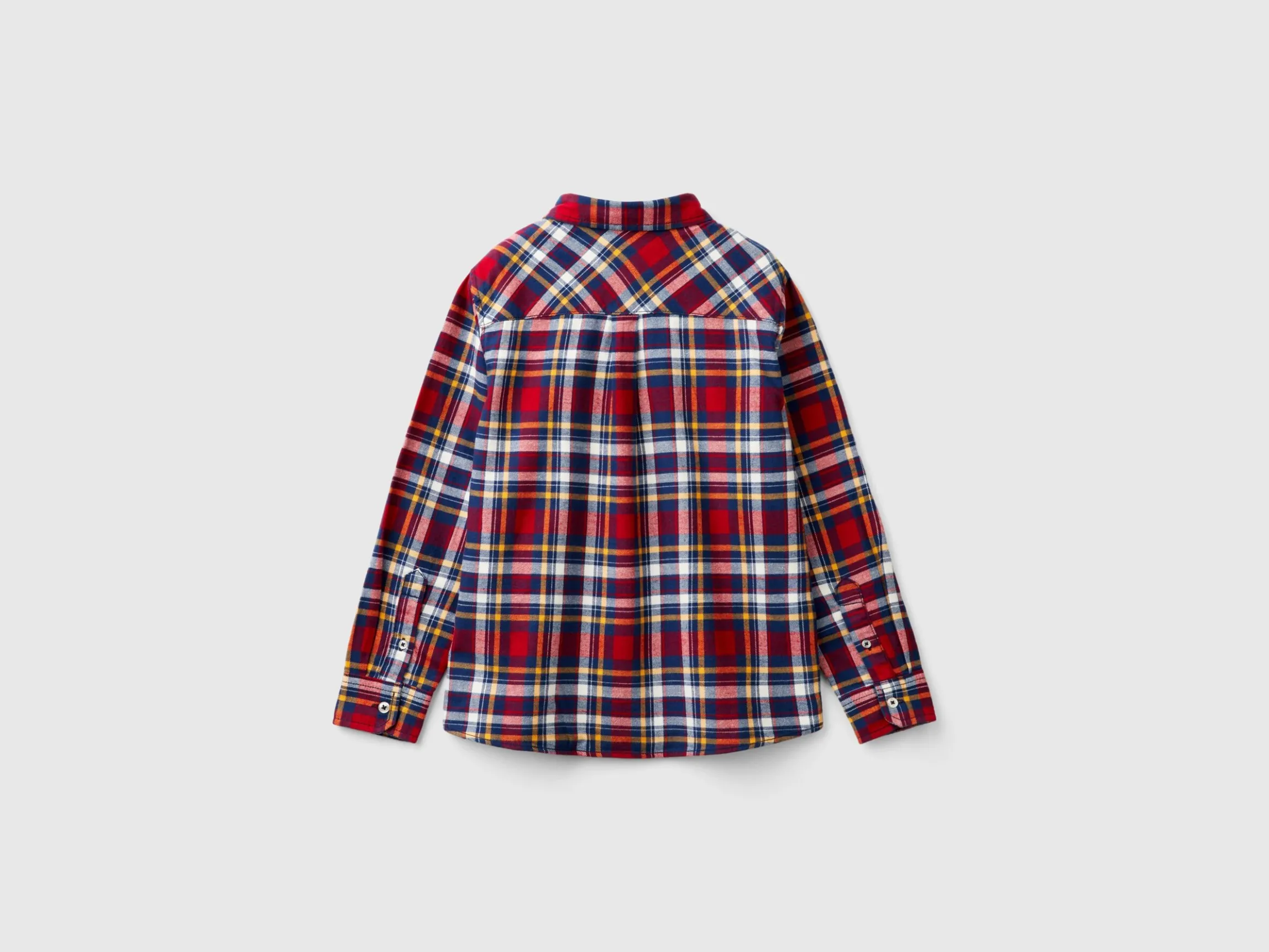 Plaid shirt in 100% cotton