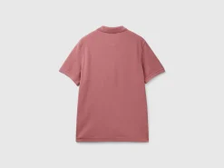 Plum regular fit polo