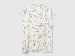 Polka dot blouse in viscose