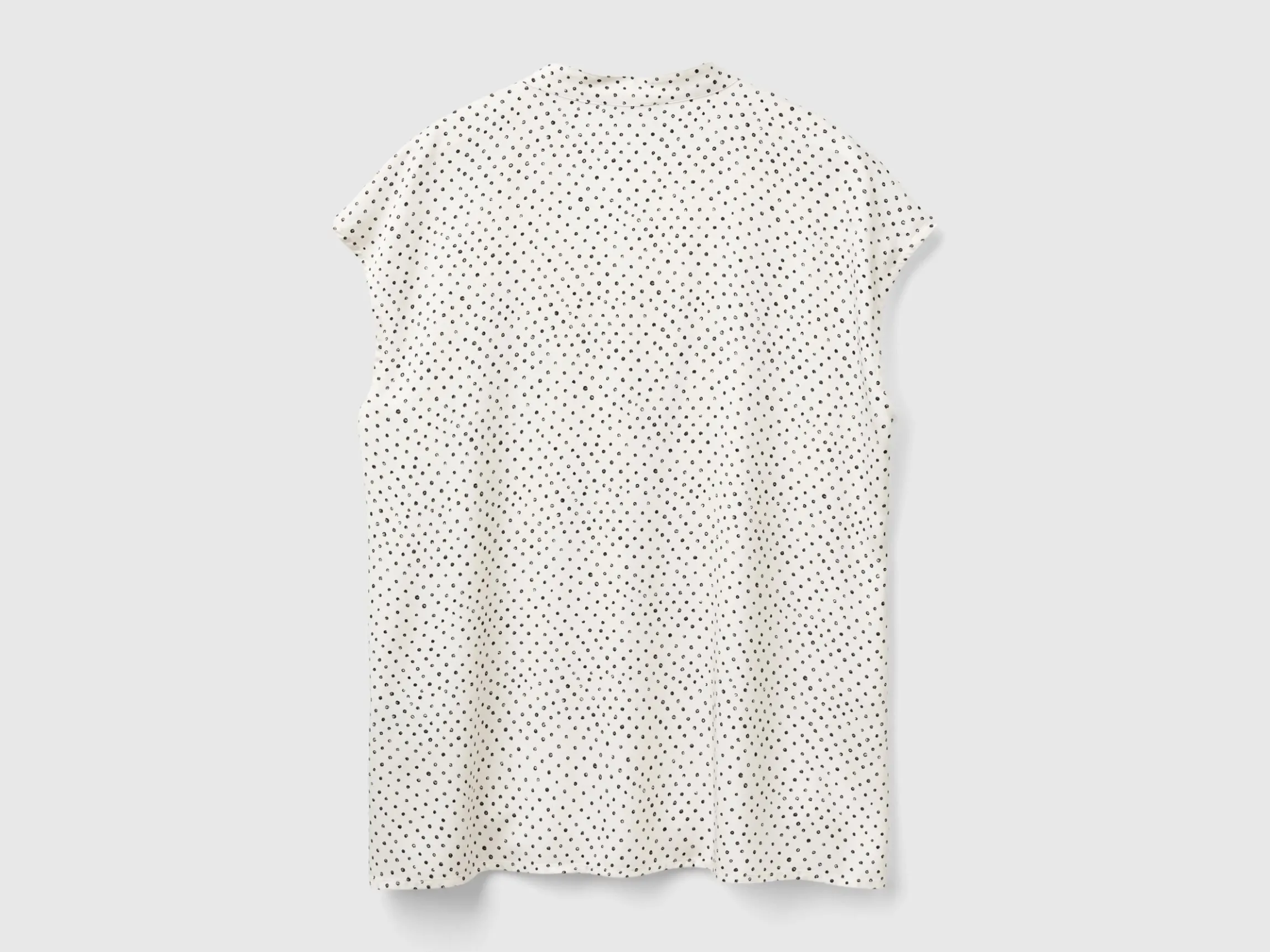Polka dot blouse in viscose