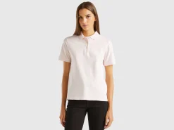 Polo in stretch organic cotton