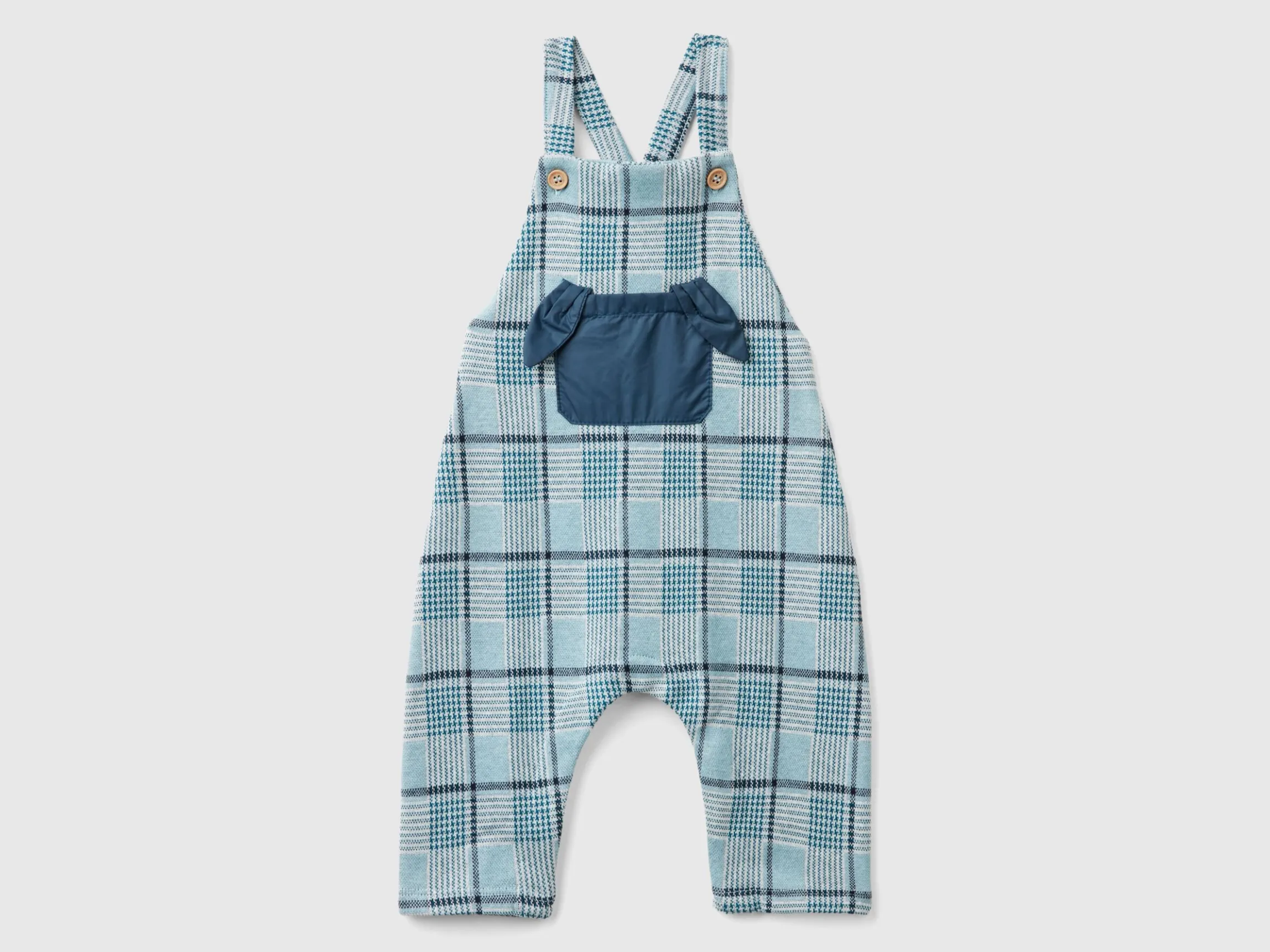 Prince of Wales jacquard romper