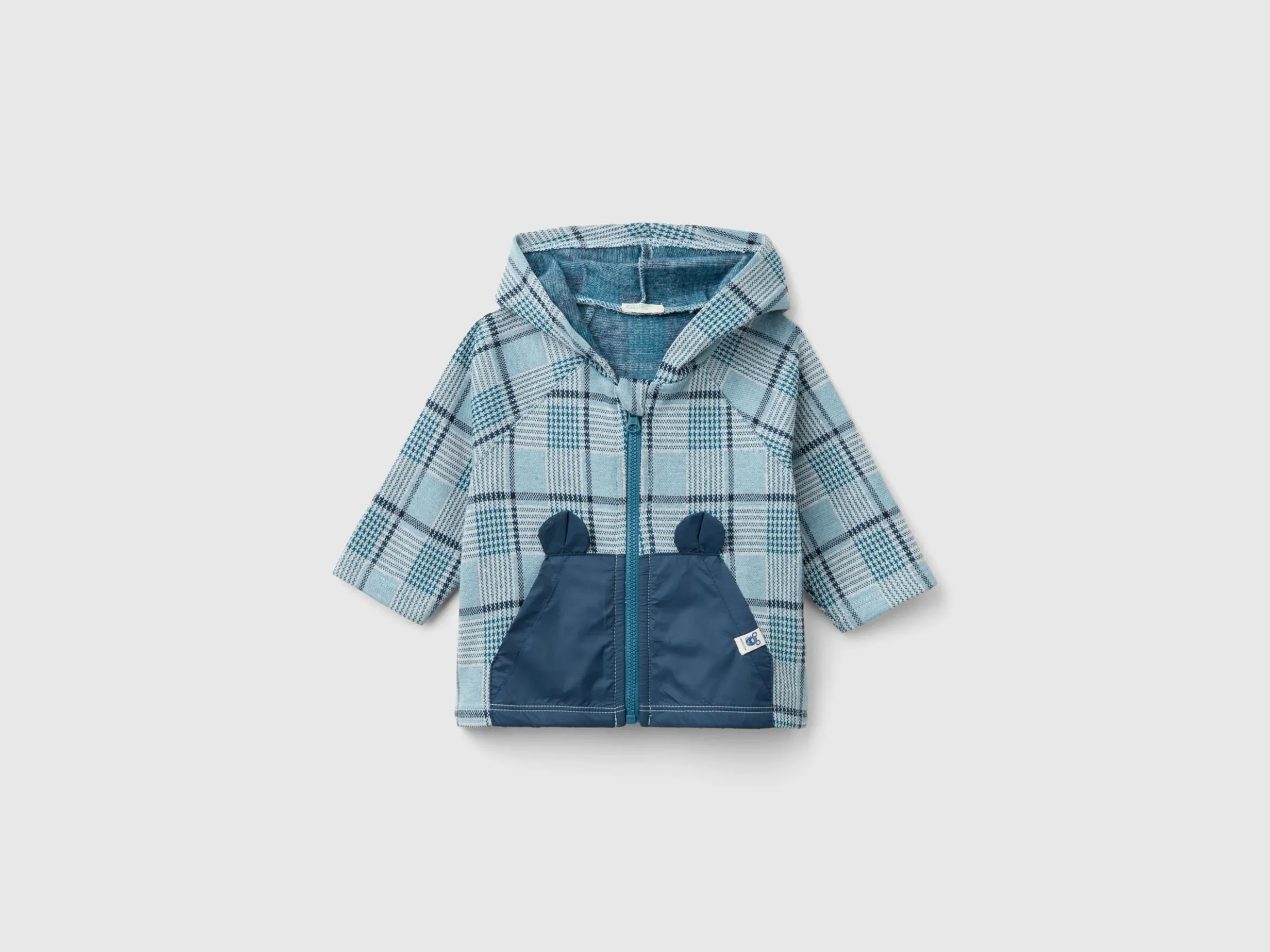 Prince of Wales jacquard sweatshirt