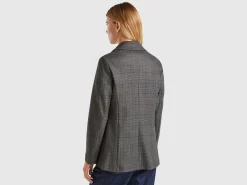 Prince of Wales unlined blazer