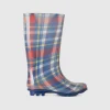 Printed rain boots