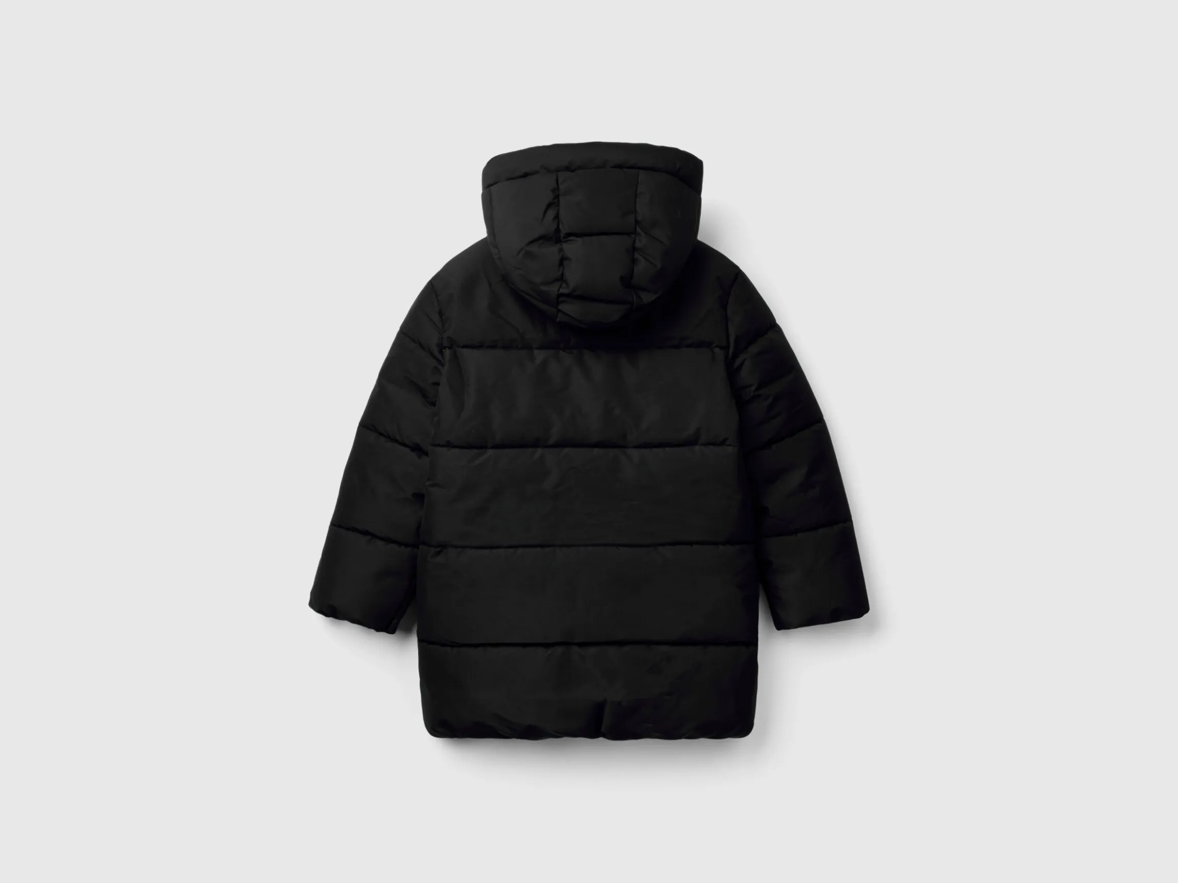 Puffer jacket lined in fleece