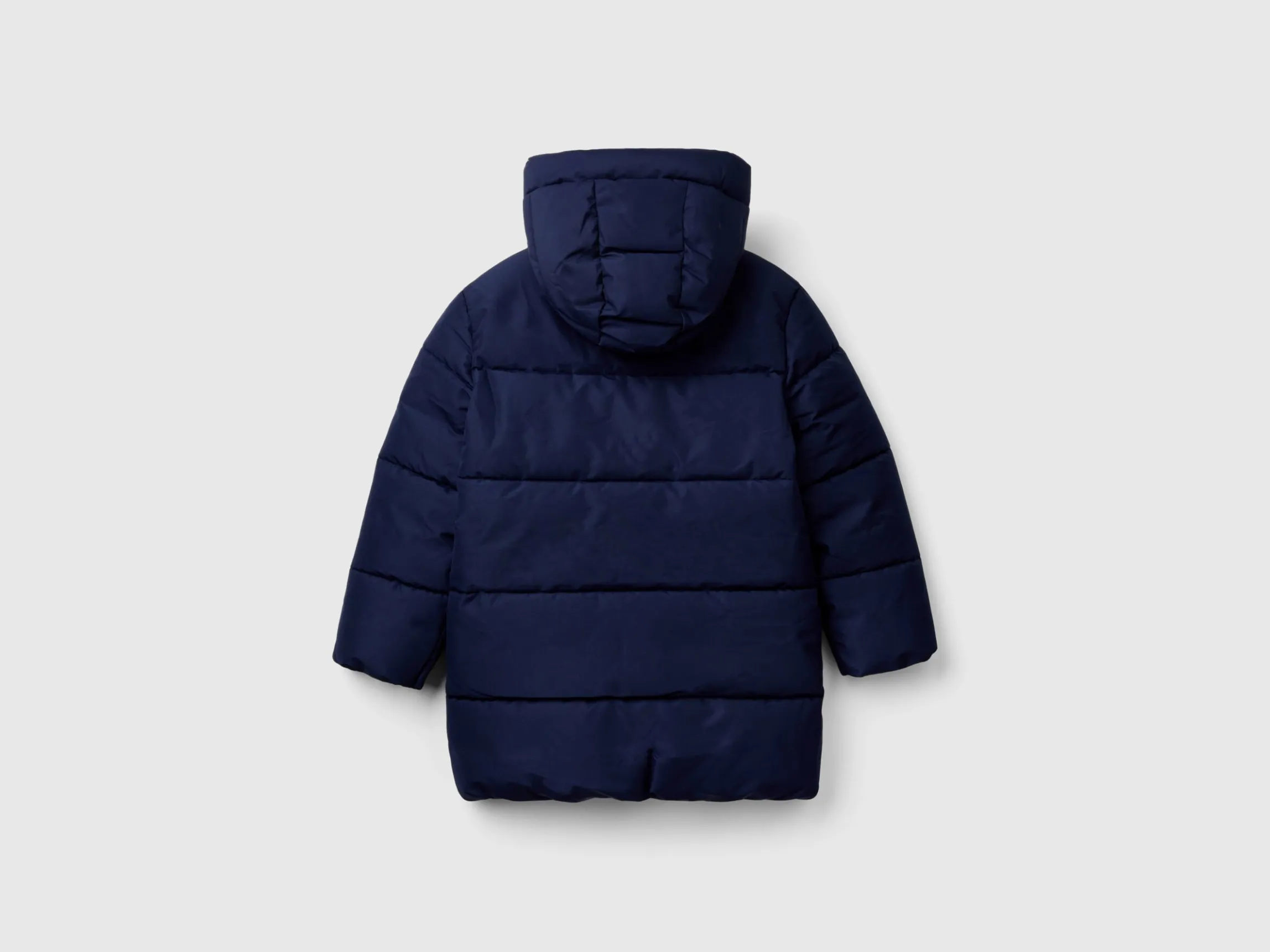 Puffer jacket lined in fleece
