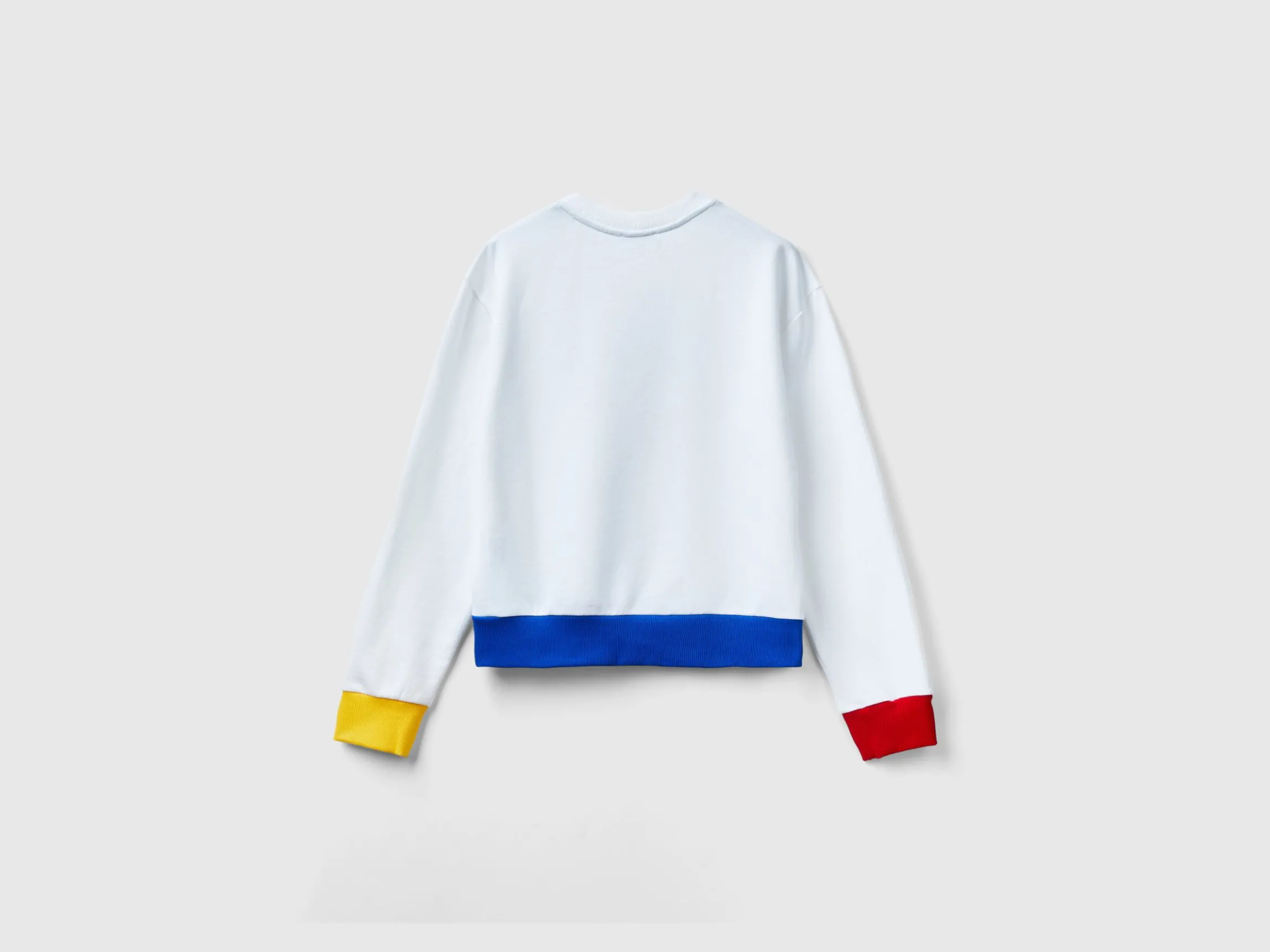 Pullover sweatshirt with logo print