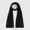 Pure cashmere scarf