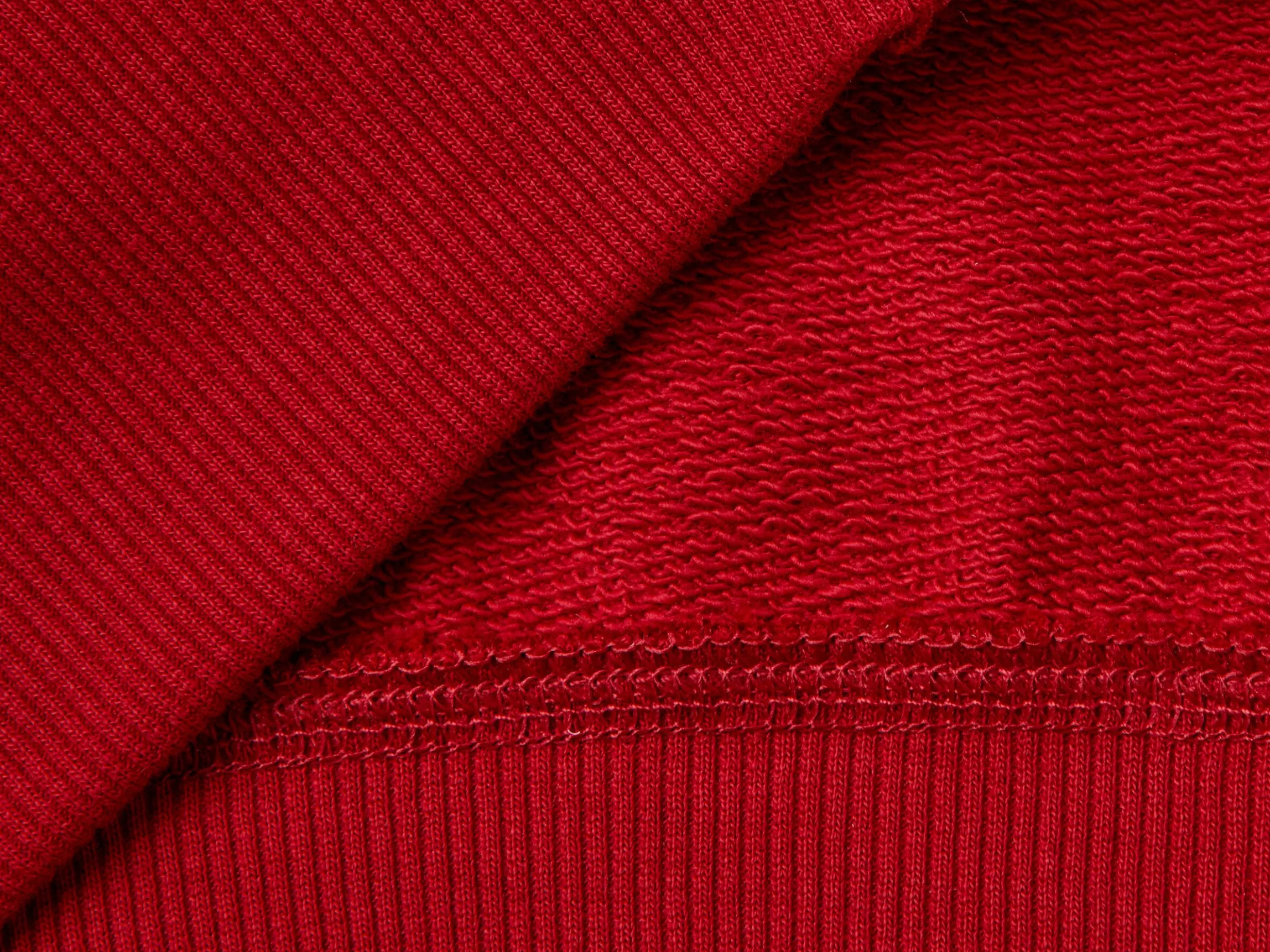 Pure cotton sweatshirt with zipper