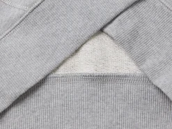 Pure cotton sweatshirt with zipper