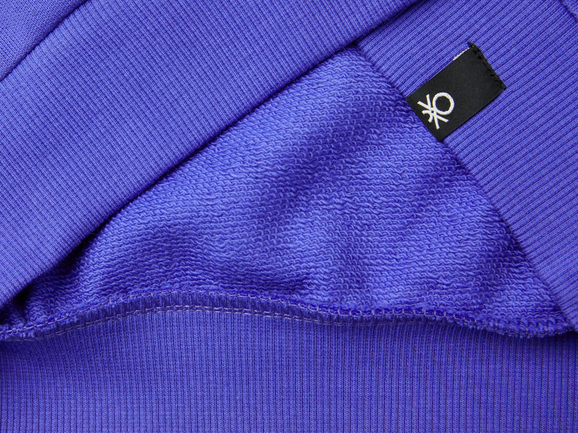 Purple Wednesday Addams collared sweatshirt