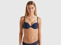 Push up bra in stretch lace