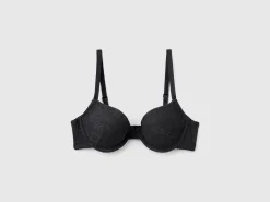 Push up bra in stretch lace