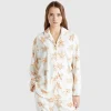 Pyjama jacket with biscuit print