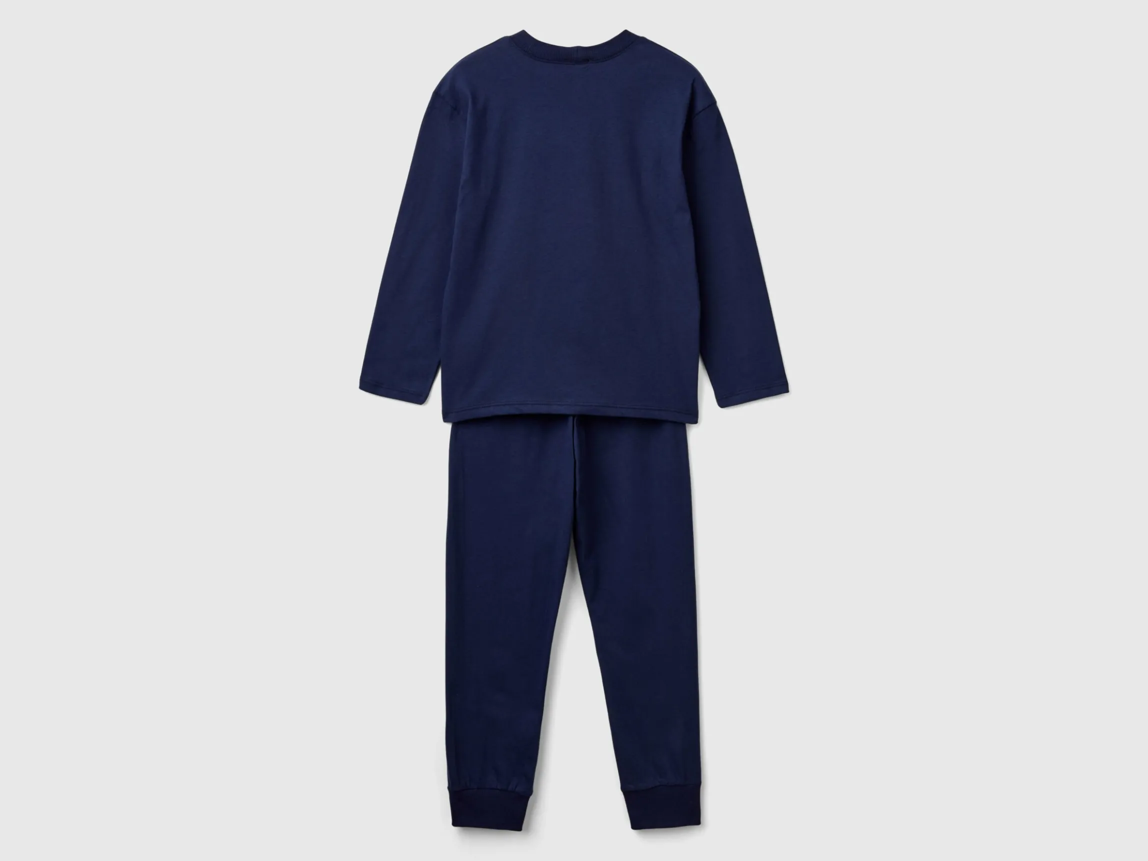 Pyjamas in long fiber cotton