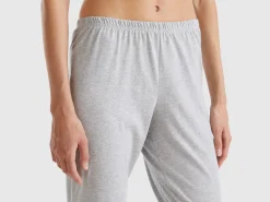 Pyjamas in long fiber cotton