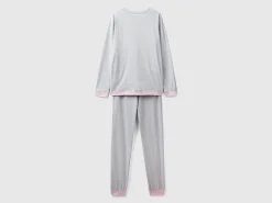 Pyjamas in long fiber cotton