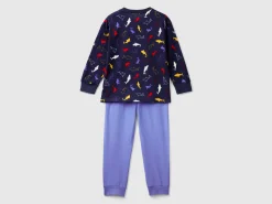Pyjamas in warm cotton