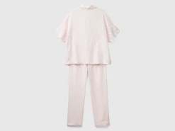 Pyjamas with heart print