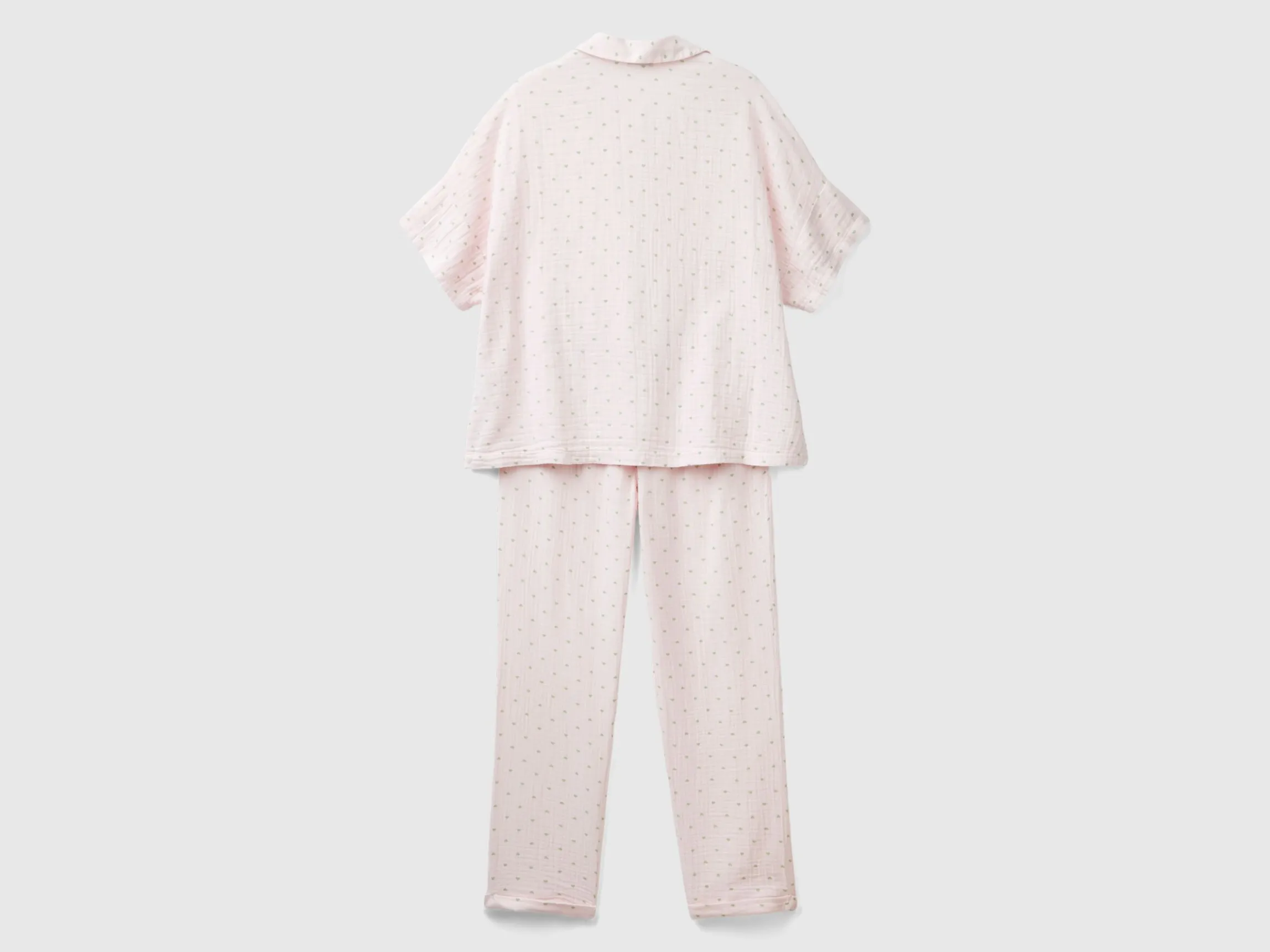 Pyjamas with heart print