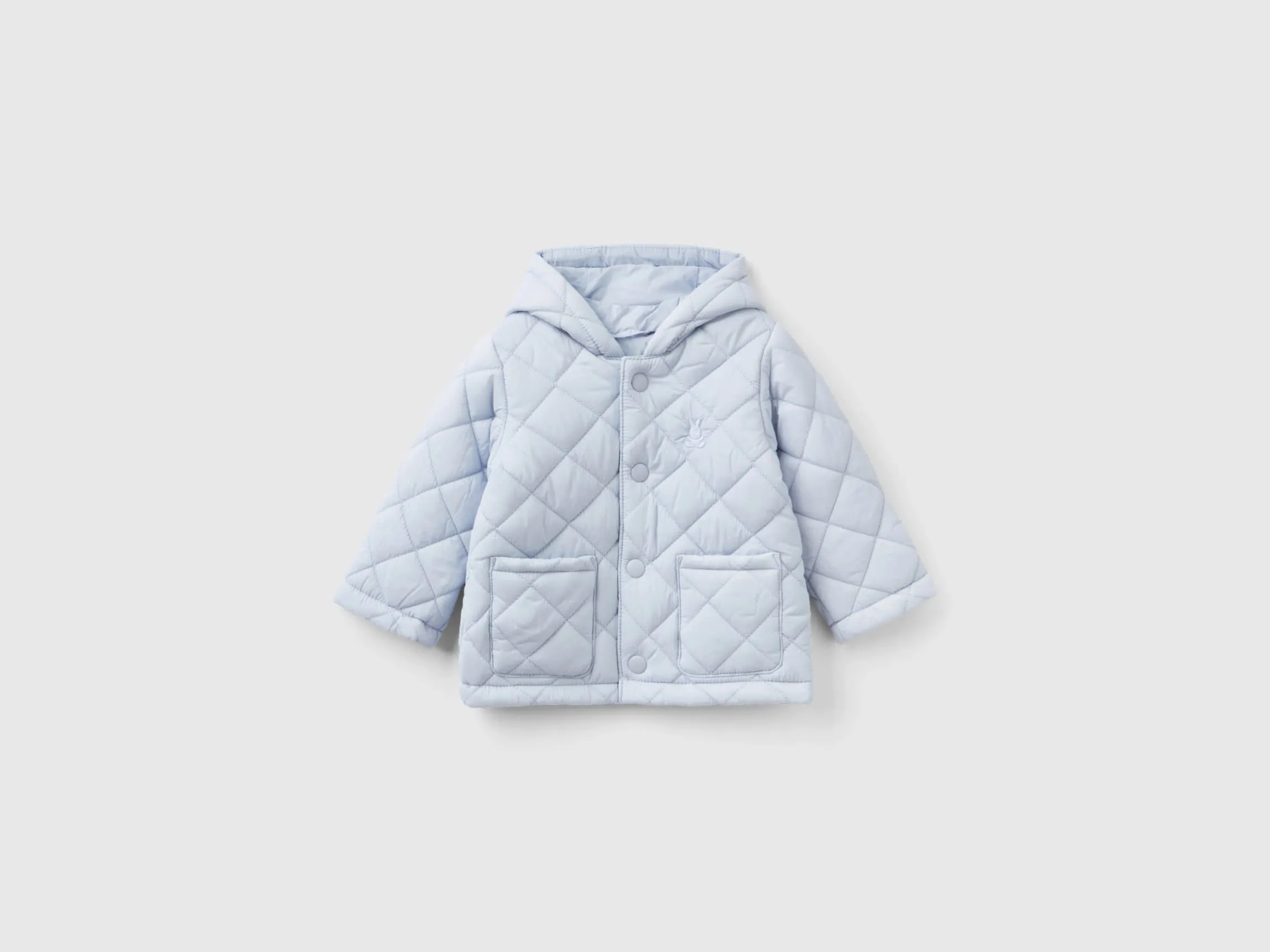 Quilted jacket with hood