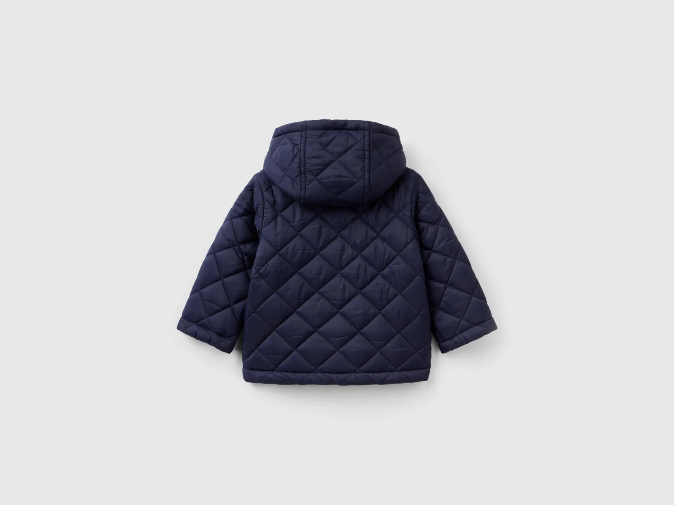 Quilted jacket with hood
