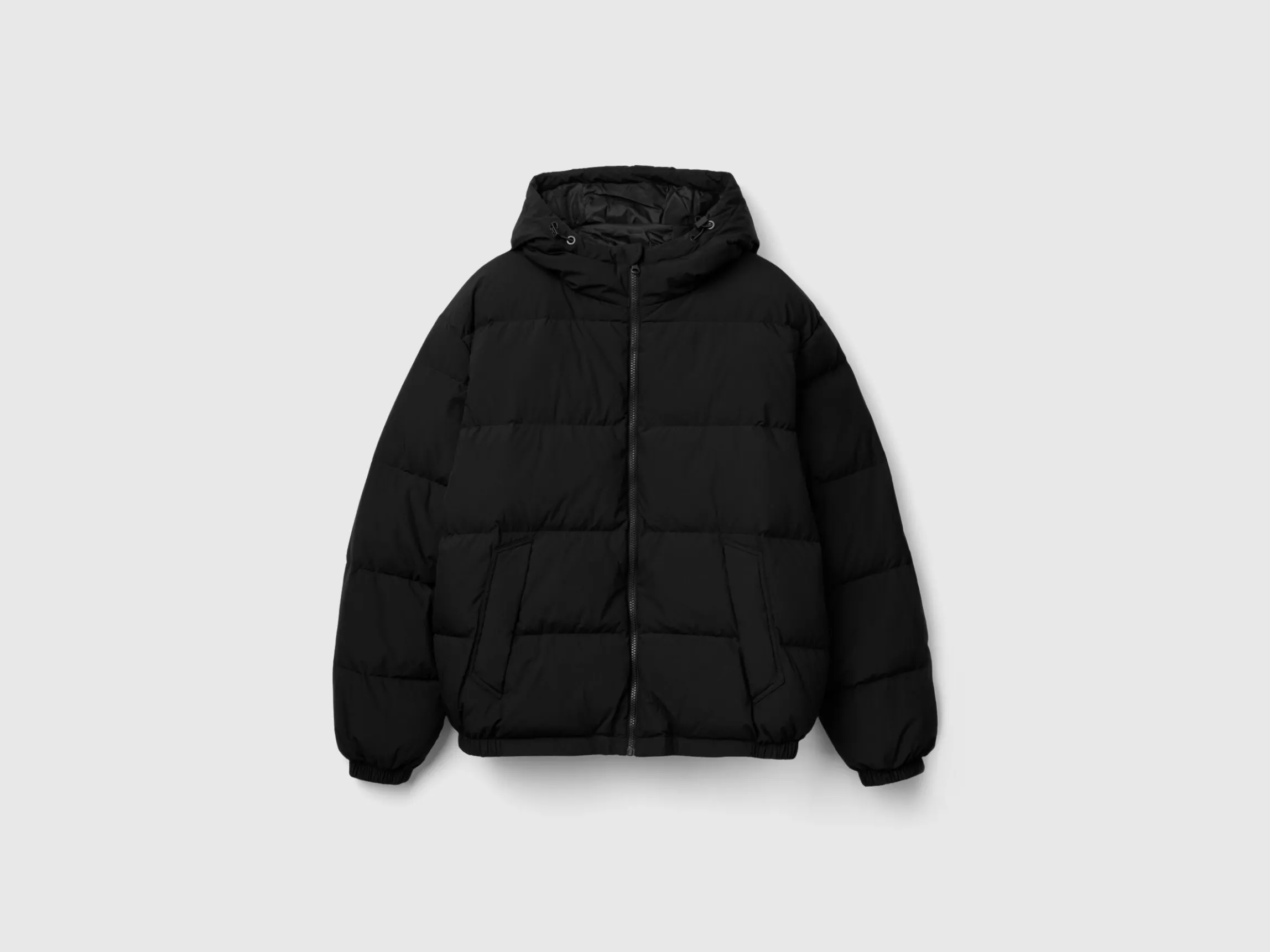 Real recycled down padded jacket