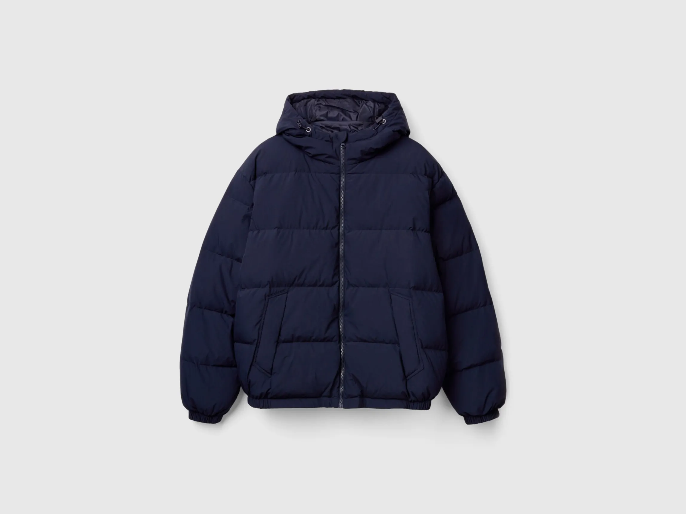 Real recycled down padded jacket