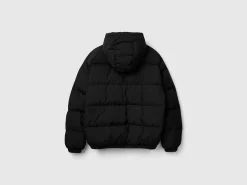 Real recycled down padded jacket