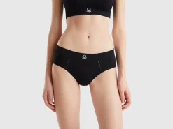 Recycled nylon blend boyshort underwear