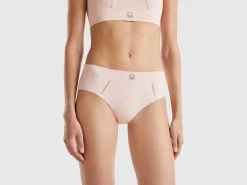 Recycled nylon blend boyshort underwear