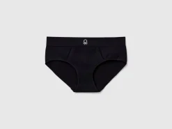 Recycled nylon blend boyshort underwear