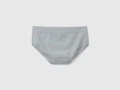 Recycled nylon blend boyshort underwear