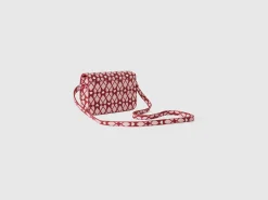 Red Be Bag with heart print