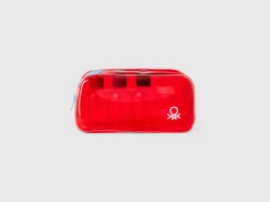 Red beauty travel case