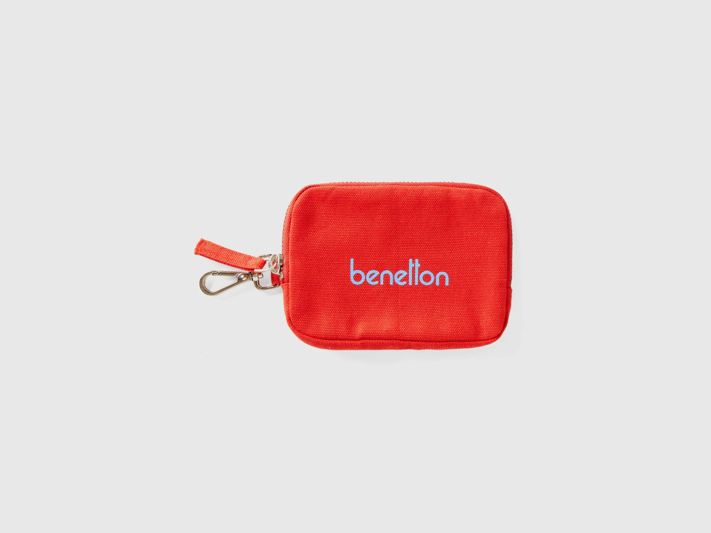 Red keychain and coin purse