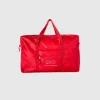 Red travel bag