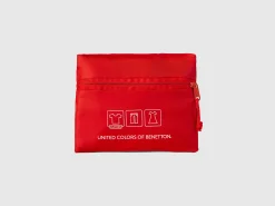 Red travel bag