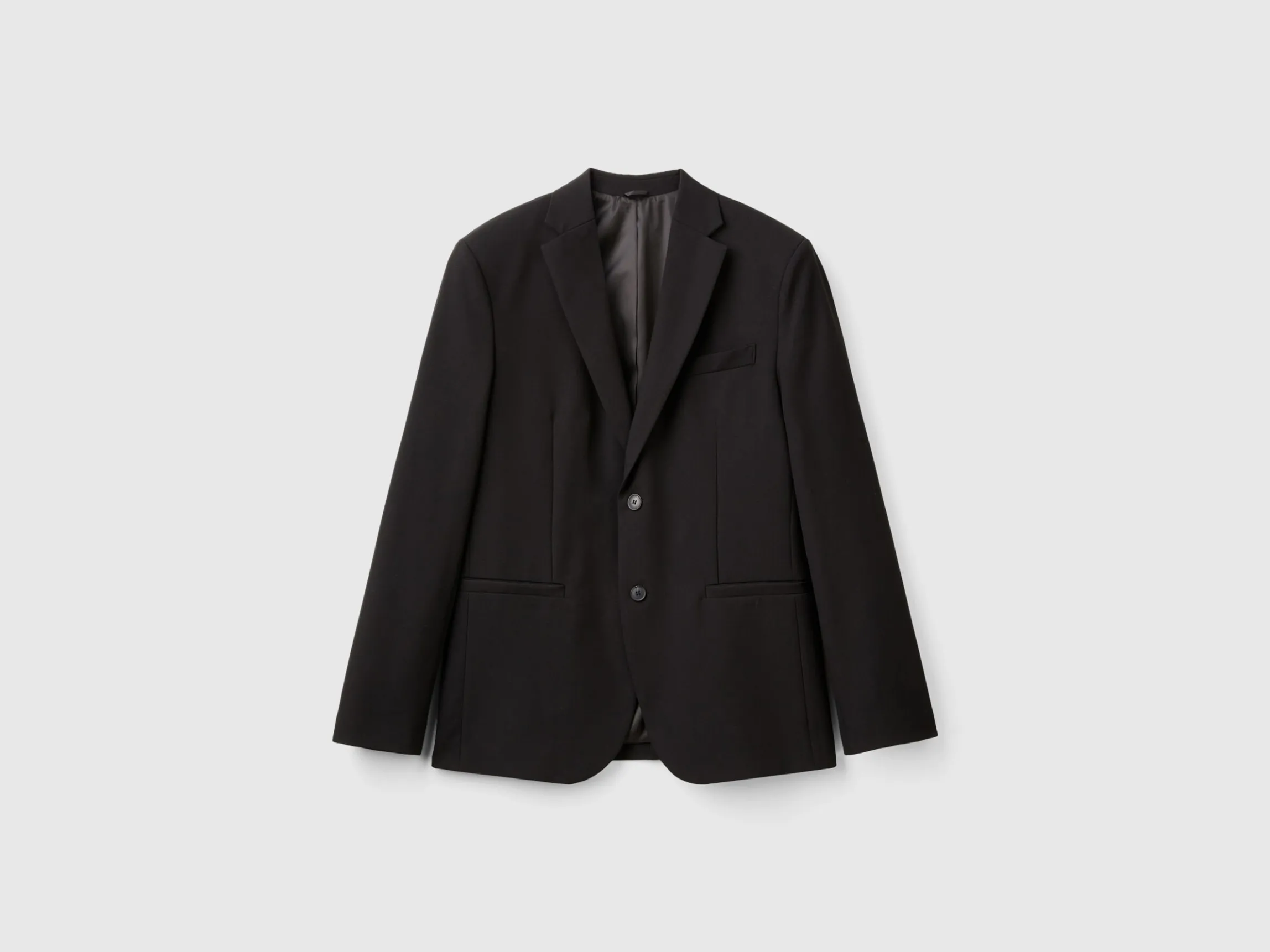 Regular fit blazer in viscose blend
