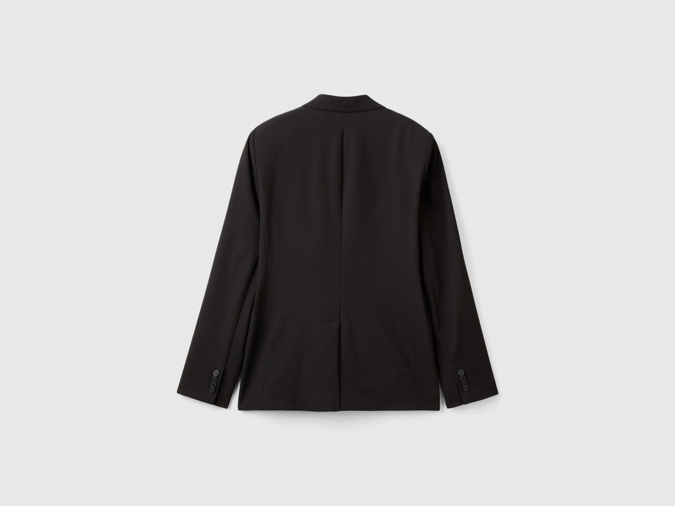 Regular fit blazer in viscose blend
