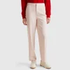 Regular fit flowy trousers