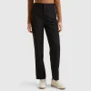 Regular fit flowy trousers