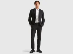 Regular fit formal chinos